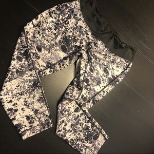 Prism Sport splatter printed exercise pants